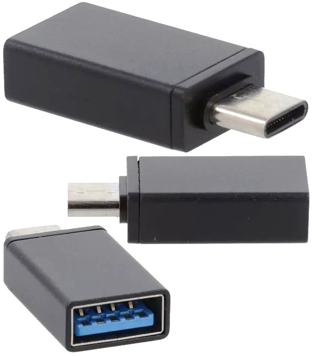Adaptador USB-A USB-C -41x19mm